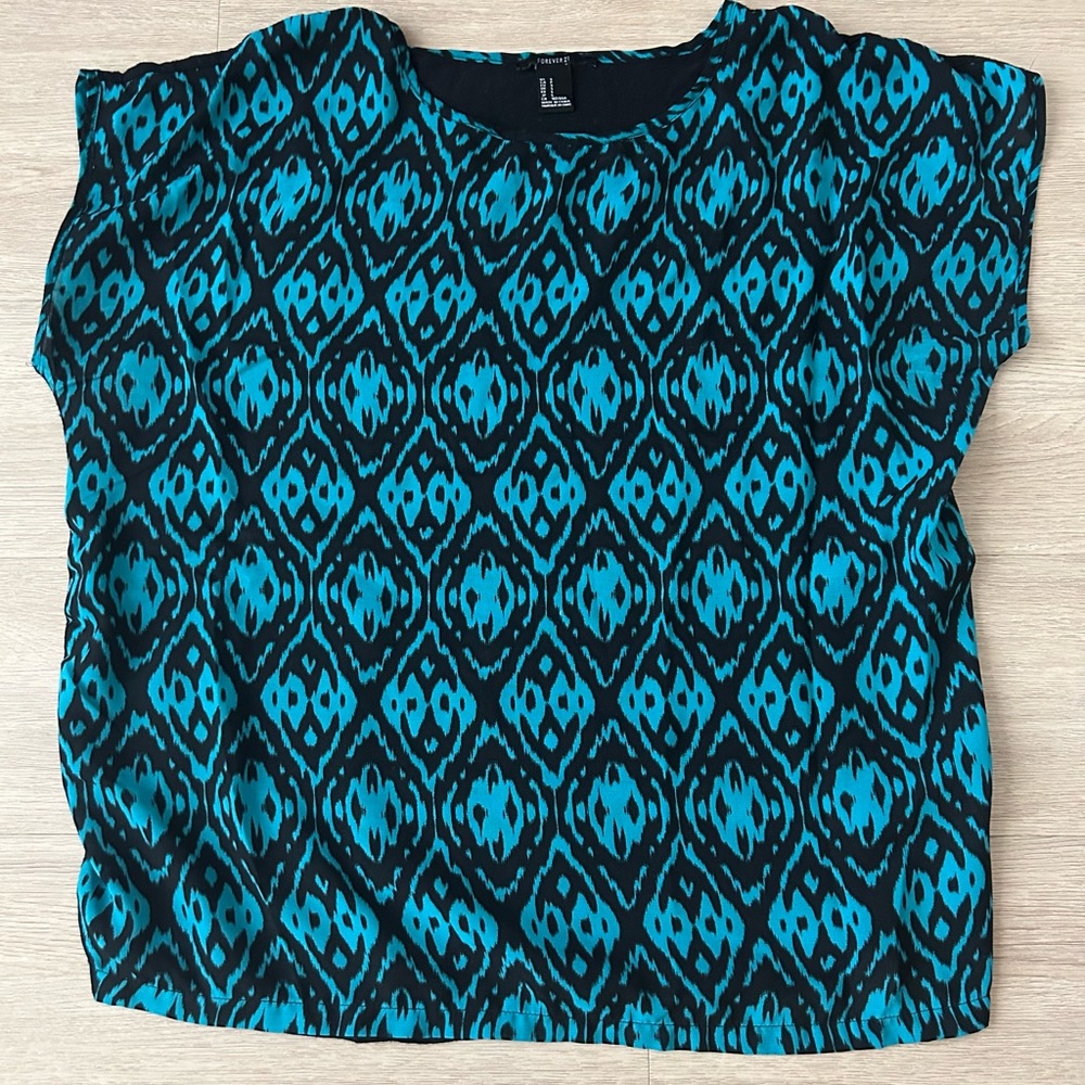 Batik printed blouse
